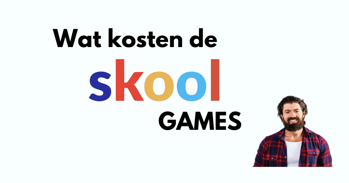 Skool games: Wat zijn de kosten?